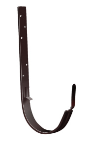 Крюк длинный 125мм Optima, RAL 8017 шоколад
