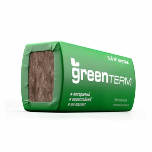 Утеплитель Кнауф GreenTERM S37MR 100х610х1230мм 0,6м3 6м2 (8 плит)