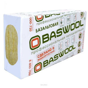 BASWOOL ФАСАД 110 (1200х600х50) 6 плит
