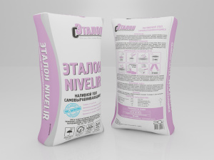 Наливной пол самовыравнивающийся Эталон Nivelir 20 кг