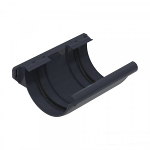GLC PVC 152/100 соединитель желоба, серый графит RAL 7024
