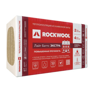 Rockwool Лайт Баттс Экстра 1000x600x100 мм (4 плит)