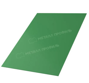 Лист плоский 0,45 ПЭП-01-6002 Зеленый лист
