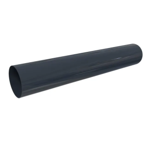 GLC PVC 152/100 труба d 100 мм, 3 м п. серый графит RAL 7024