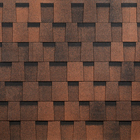 Ламинированная черепица Docke PIE DRAGON/ LUX/ Кофе