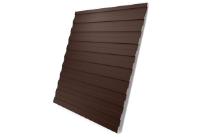 Лист профилированный С8А 0,4 PE-foil RAL 8017