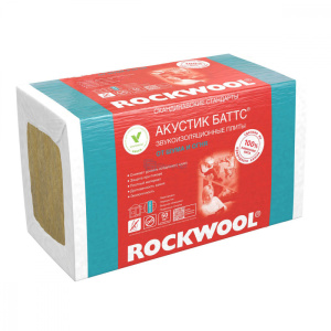 Rockwool Акустик Баттс 1000x600x50 мм (10 плит)