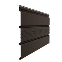 Docke STANDARD Софит с центральной перфорацией (Шоколад) 3000*305