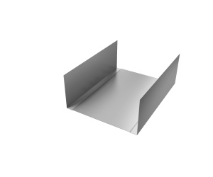 Профиль направляющий ПН-2 50х40 3м (0,6мм)