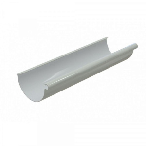 GLC PVC 152/100 желоб водосточный 152 мм, 3 м п. белый RAL 9010
