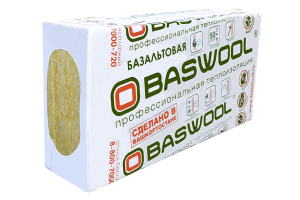 BASWOOL ФАСАД 140 (1200х600х50) 6 плит