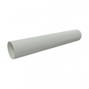 GLC PVC 152/100 труба d 100 мм, 1 м п. белый RAL 9010