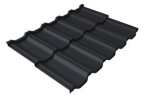 Металлочерепица Kvinta UNO Satin 0,5 RAL 7024