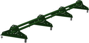 Снегозадержатель NEW трубчатый Grand Line RAL 6005 3м