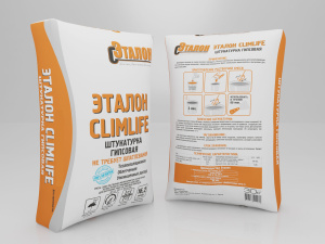 Штукатурка гипсовая Эталон ClimLife 30 кг