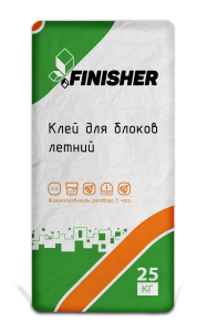 Клей для блоков Finisher Лето, 25кг