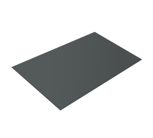 Плоский лист  0,45 PE-foil RAL 7005