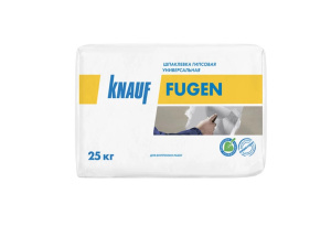 Шпаклевка гипс. Knauf "ФУГЕН" для швов ГКЛ 25 кг/ 40 меш.