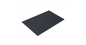 Плоский лист  0,45 PE-Double-foil RAL 7024