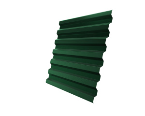 Лист профилированный С21R 0,45 PE-Double RAL 6005